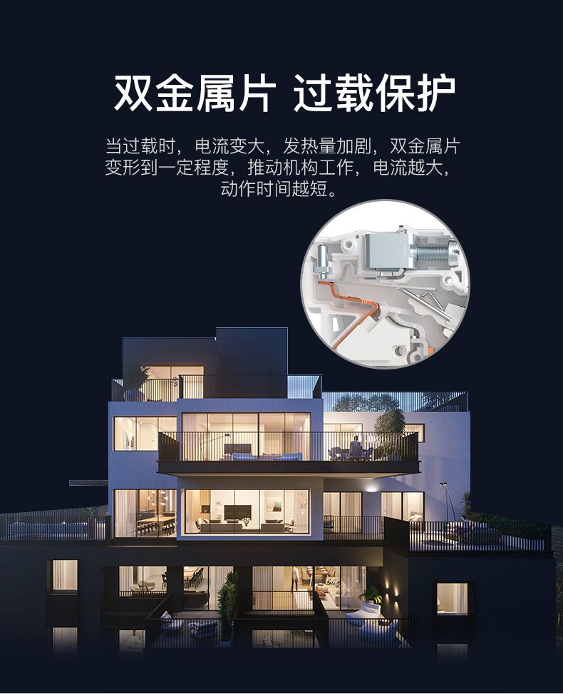 德力西大功率斷路器 DZ47-125 4P/100A/125A D型三相四線帶零線空氣開關(guān) 大功率短路保護(hù)過載保護(hù)開關(guān)