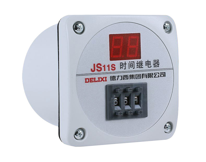 德力西數(shù)顯式時(shí)間繼電器 JS11S 0.01秒-999小時(shí) 電壓AC220V/AC380V