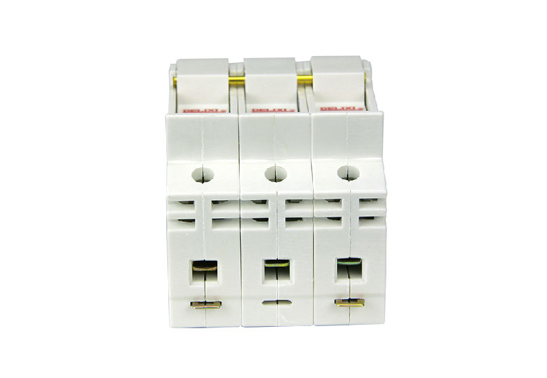 德力西RT18-63熔斷器熔斷器底座 正品德力西熔斷器 高品質阻燃材質 防止爆燃(對應正泰RT28熔斷器)