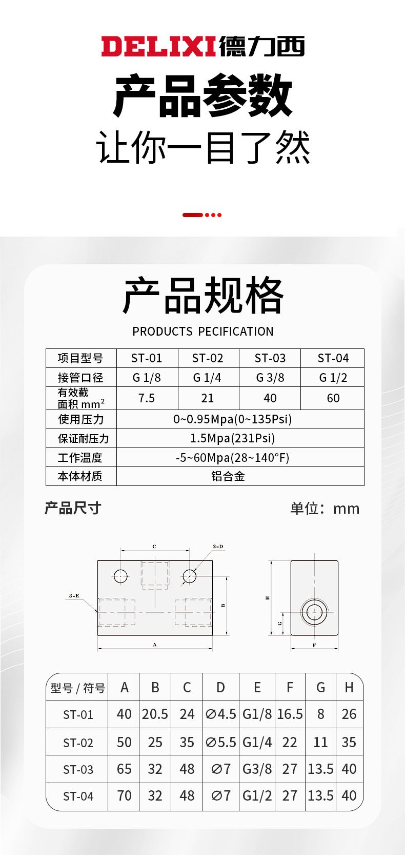 德力西ST梭閥梭動(dòng)閥 氣動(dòng)鋁合金梭閥ST/KS梭閥氣體流量控制閥邏輯閥